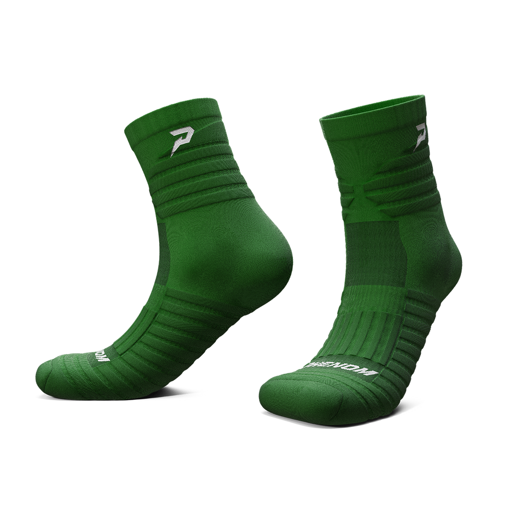 Phenom Elite 'Quantum Knit' Padded Quarter Socks - Team Colors