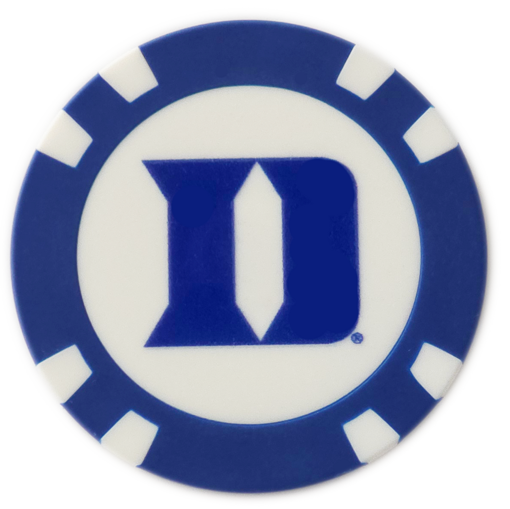 Officially Licensed Duke Blue Devils Poker Chip Ball Marker