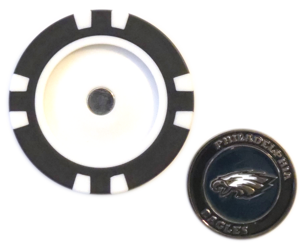 Officially Licensed Philadelphia Eagles Poker Chip Ball Marker