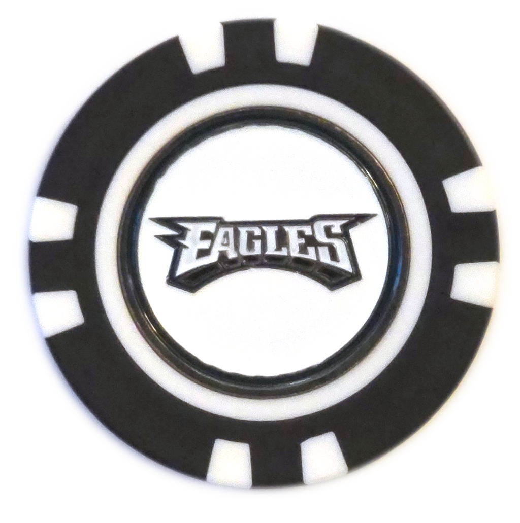 Officially Licensed Philadelphia Eagles Poker Chip Ball Marker