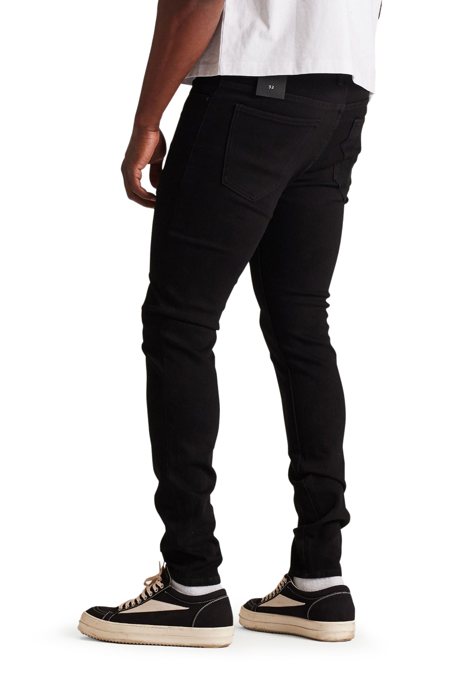 Embellish David Skinny Jeans - Jet Black