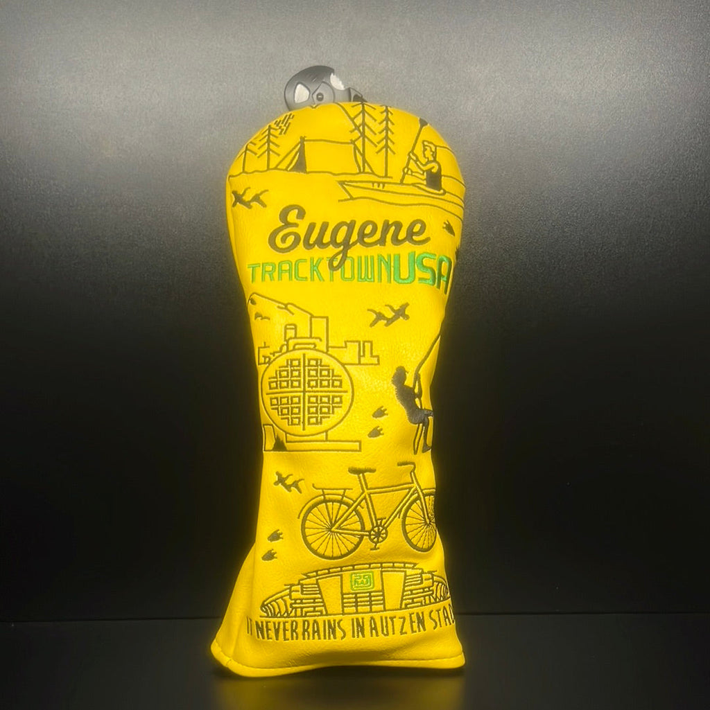 Eugene Track Town USA Headcover