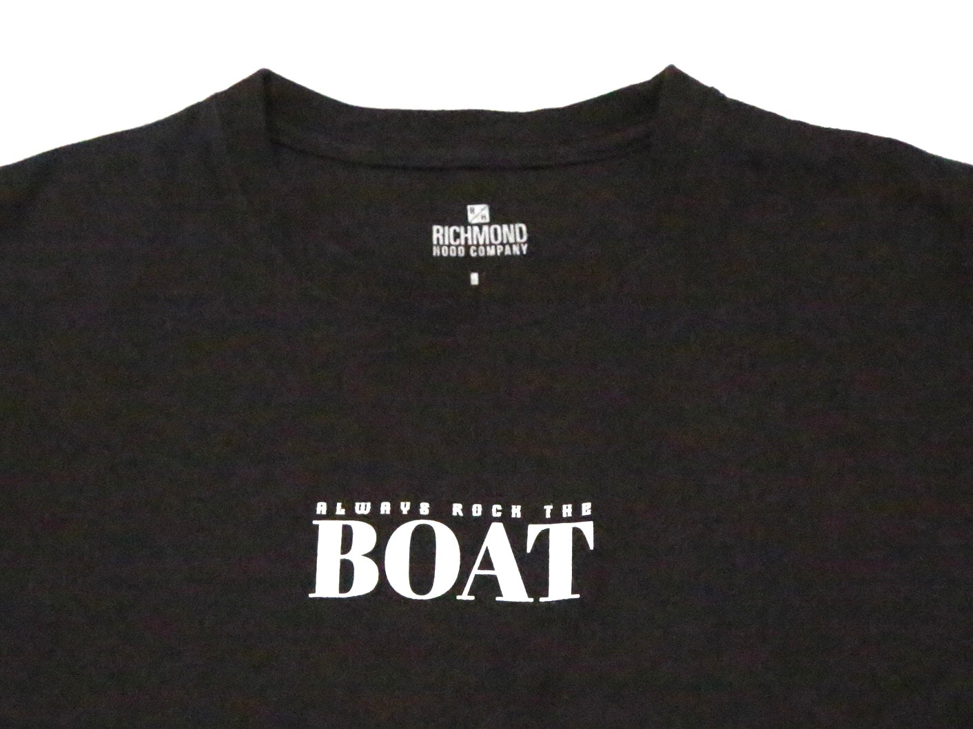 Always Rock The Boat T - Black