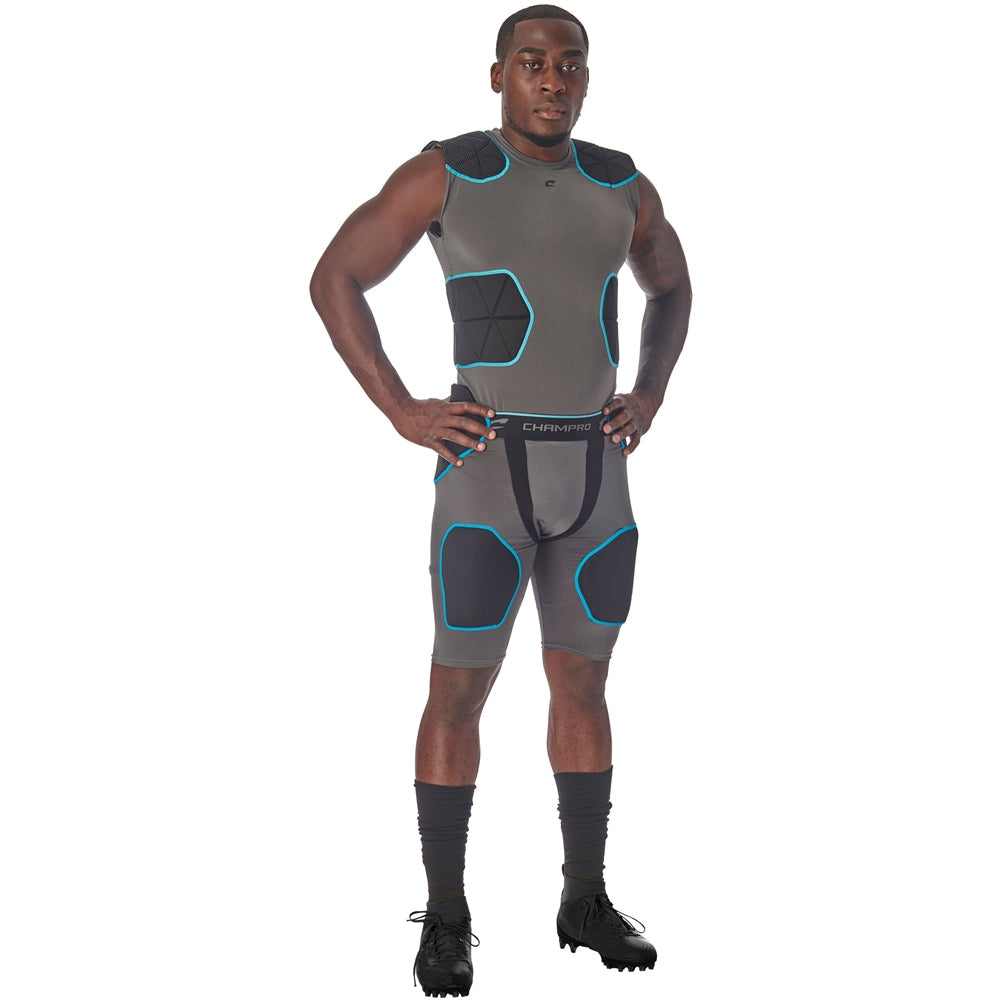 TRI-FLEX COMPRESSION SHIRT WITH CUSHION SYSTEM