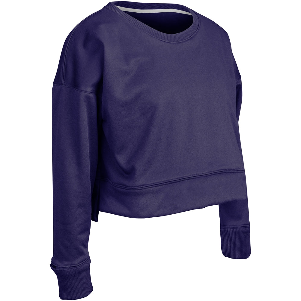 LINEUP FLEECE WOMEN'S CROP CREW | TEAM SPORTS OUTERWEAR