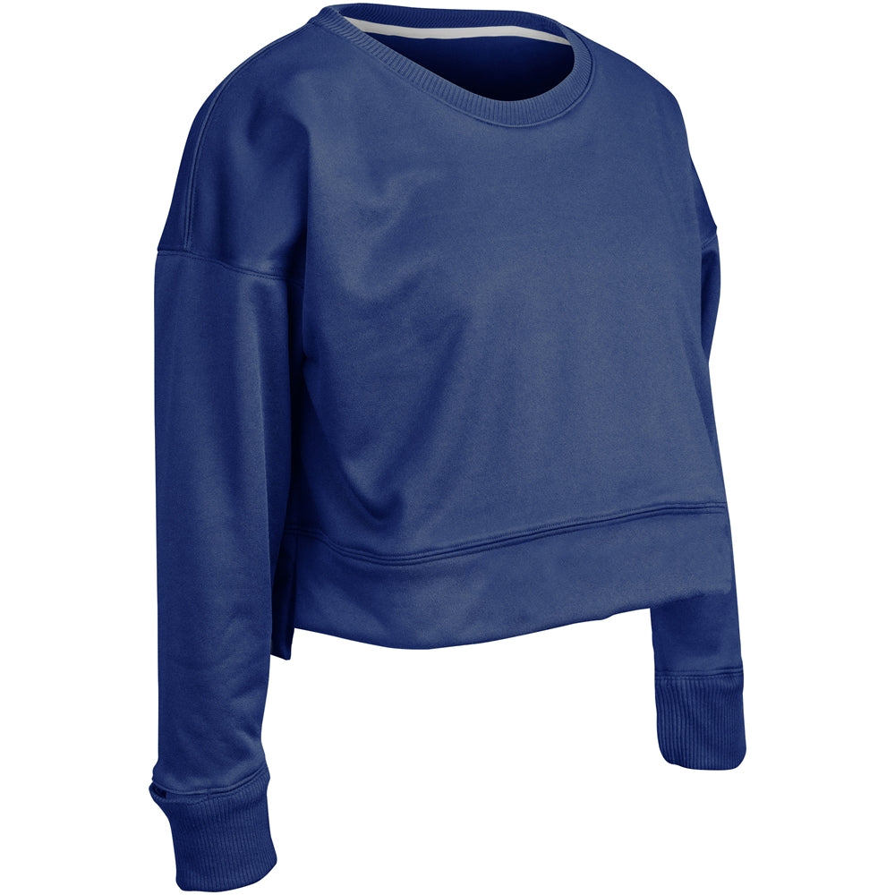 LINEUP FLEECE WOMEN'S CROP CREW | TEAM SPORTS OUTERWEAR