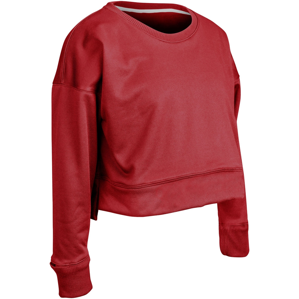 LINEUP FLEECE WOMEN'S CROP CREW | TEAM SPORTS OUTERWEAR