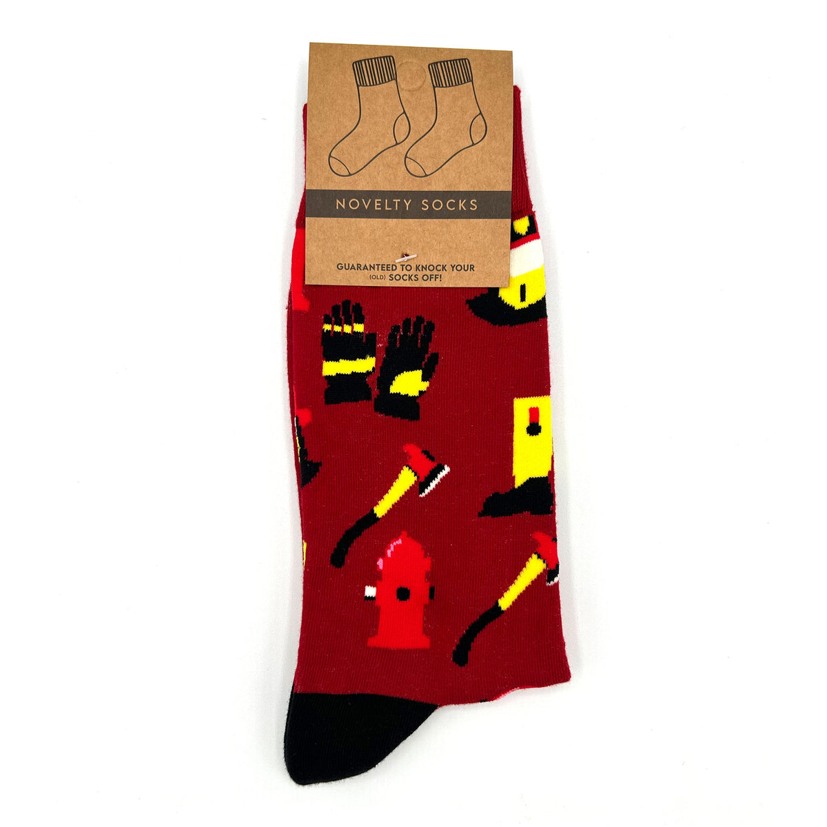 Firefighter Novelty Socks