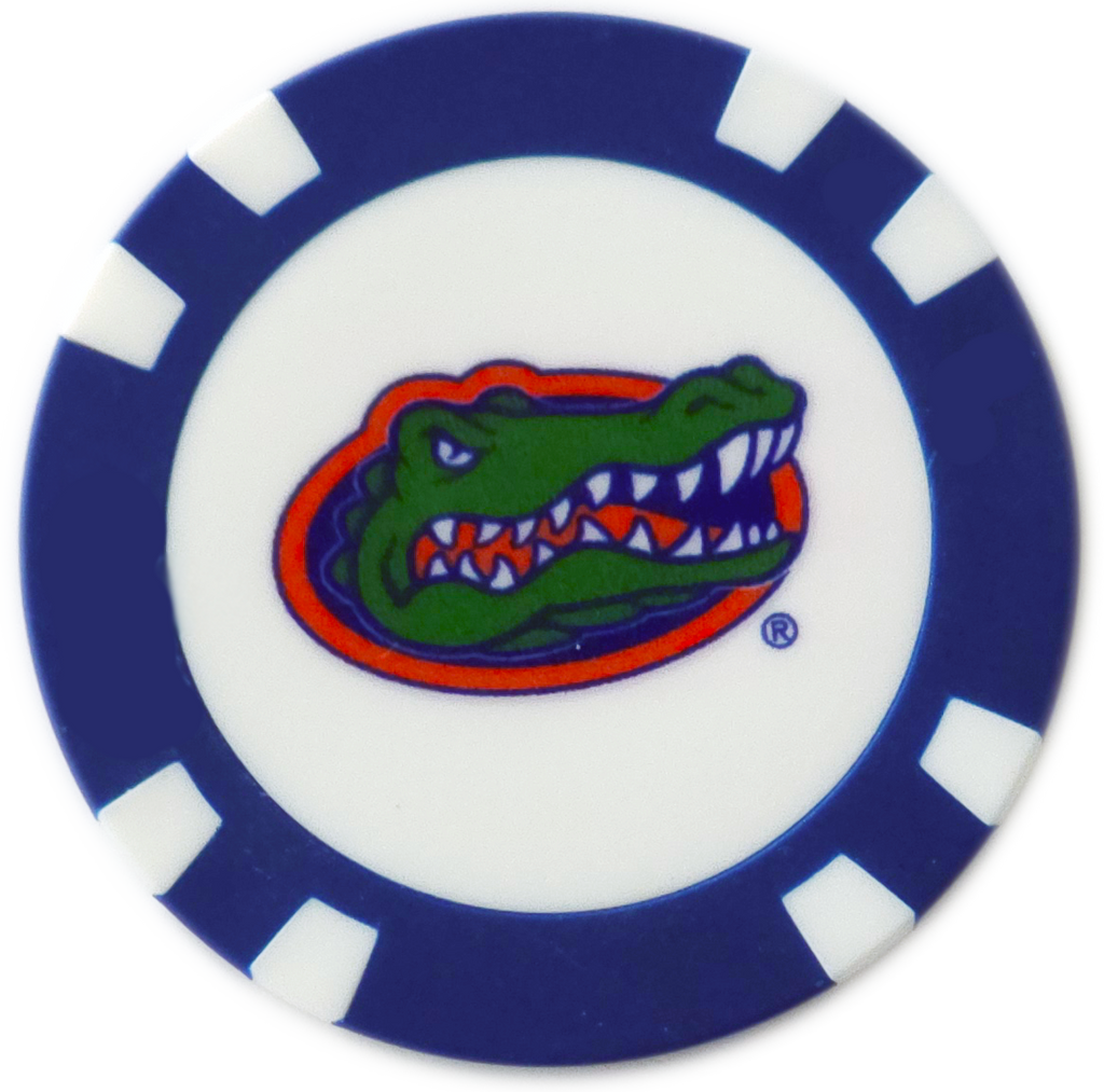 Officially Licensed Florida Gators Poker Chip Ball Marker