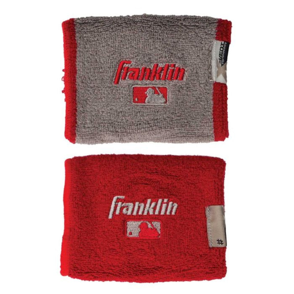 Franklin X-Vent Reversible Wristbands - 4 inches