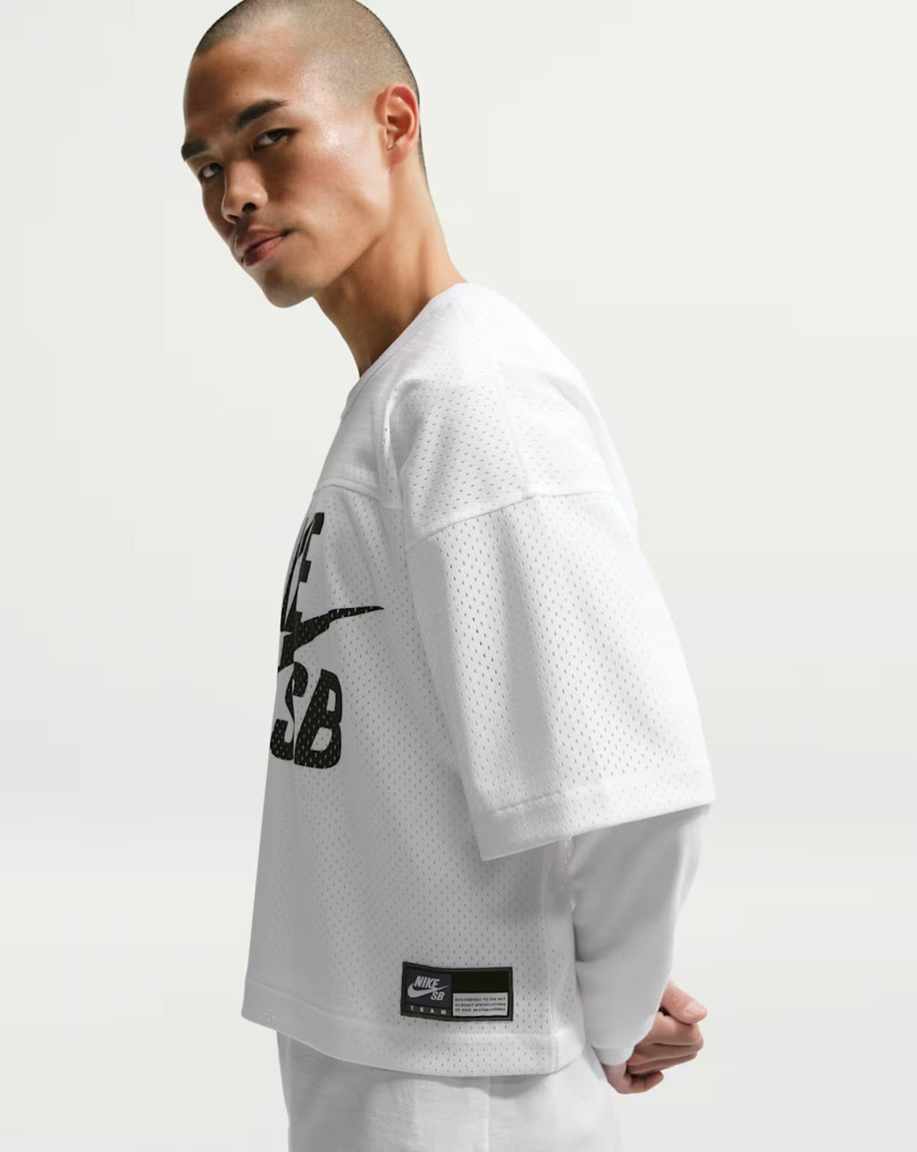Nike SB Mesh Football Jersey (White)