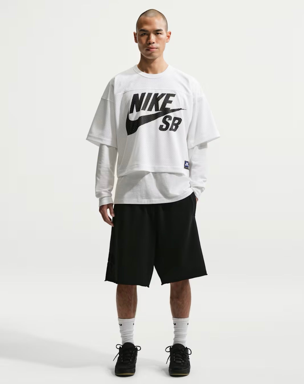 Nike SB Mesh Football Jersey (White)