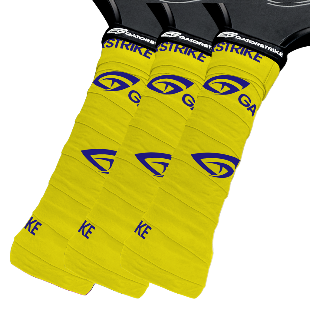 GatorGrips Pickleball Overgrips (3-Pack) — Tacky, Sweat-Wicking Grip