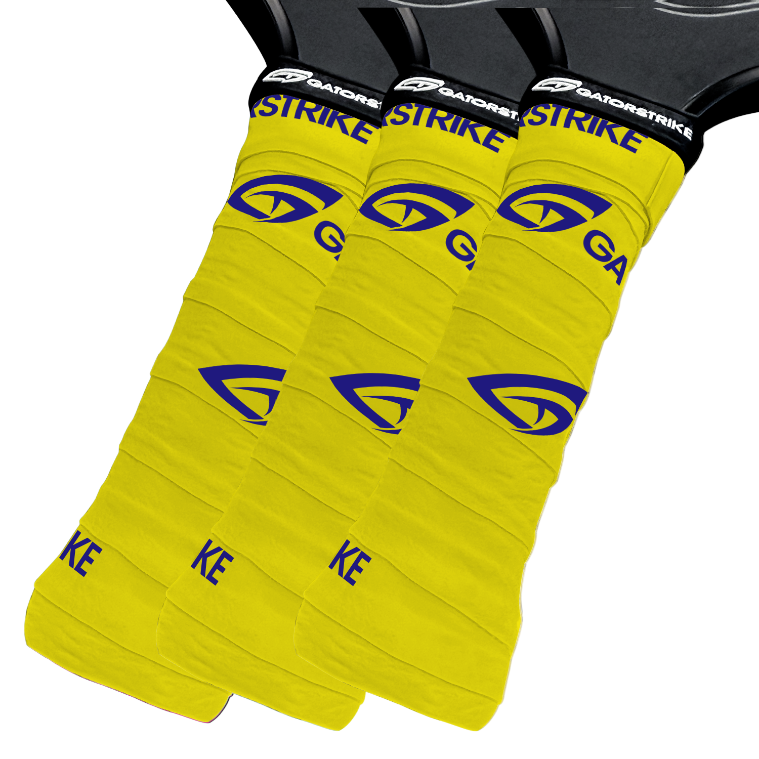 GatorGrips Pickleball Overgrips (3-Pack) — Tacky, Sweat-Wicking Grip