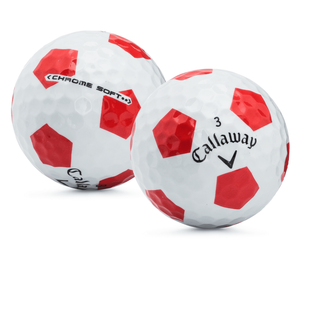 Used Callaway Chromesoft Truvis Mix Golf Balls - 1 Dozen