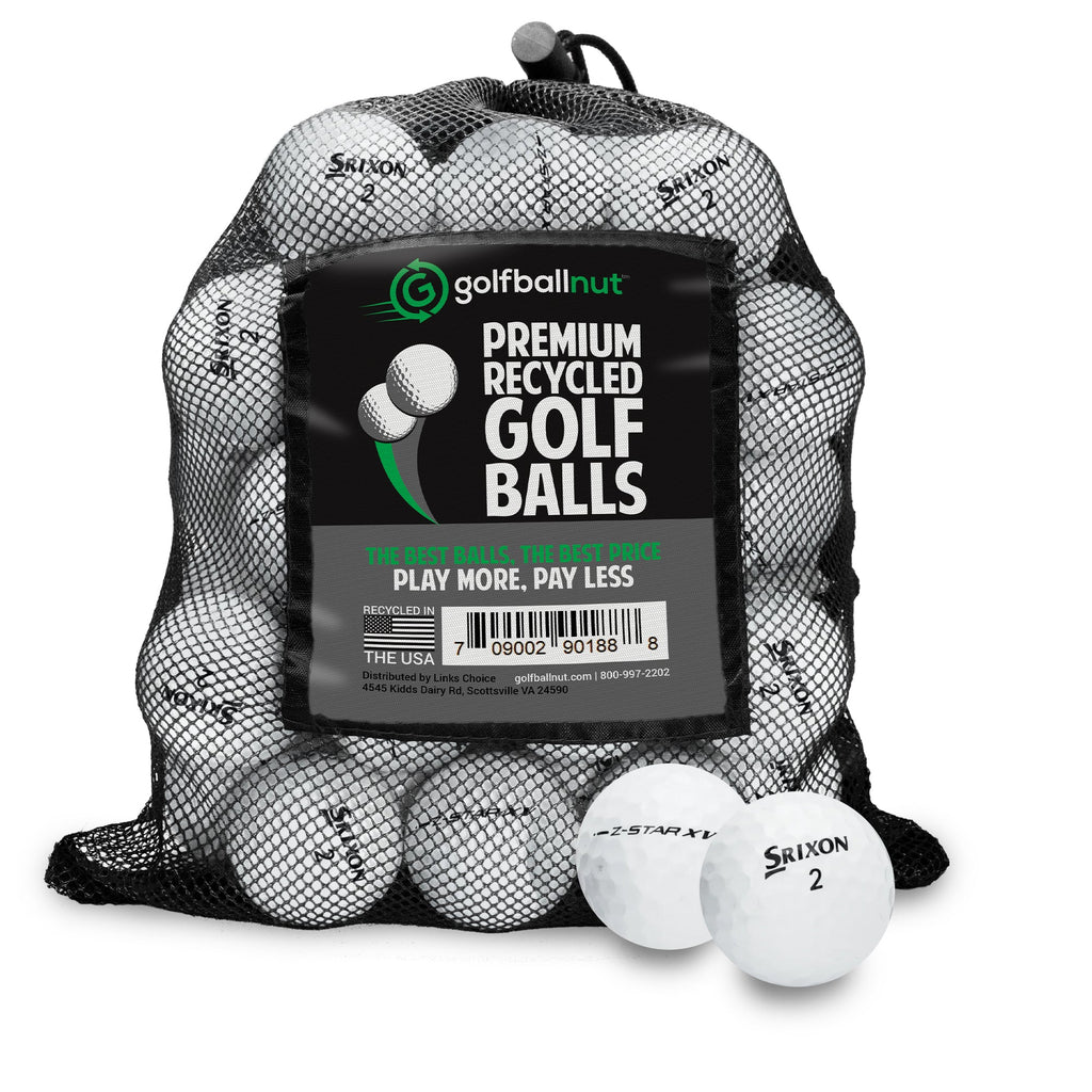 Used Srixon Tour Mix Golf Balls - Mesh Bag