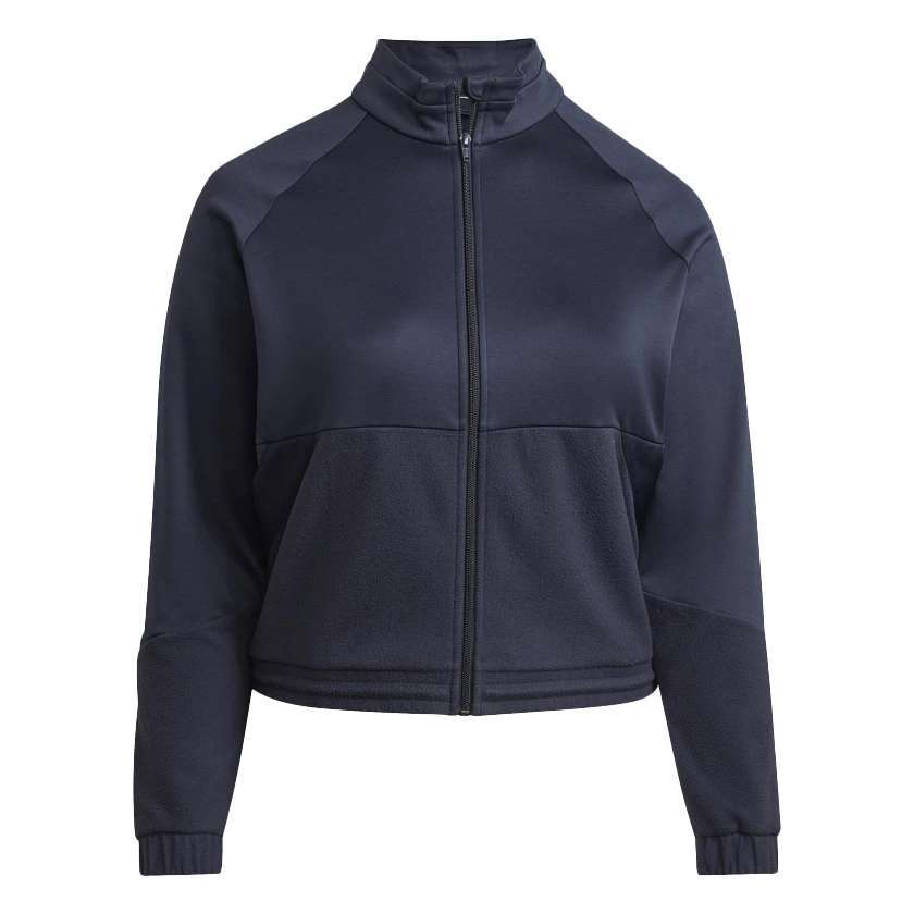 adidas Women's  X ZOE SALDANA PRIMEGREEN TRICOT TRACK JACKET (PLUS SIZE) - LEGEND INK