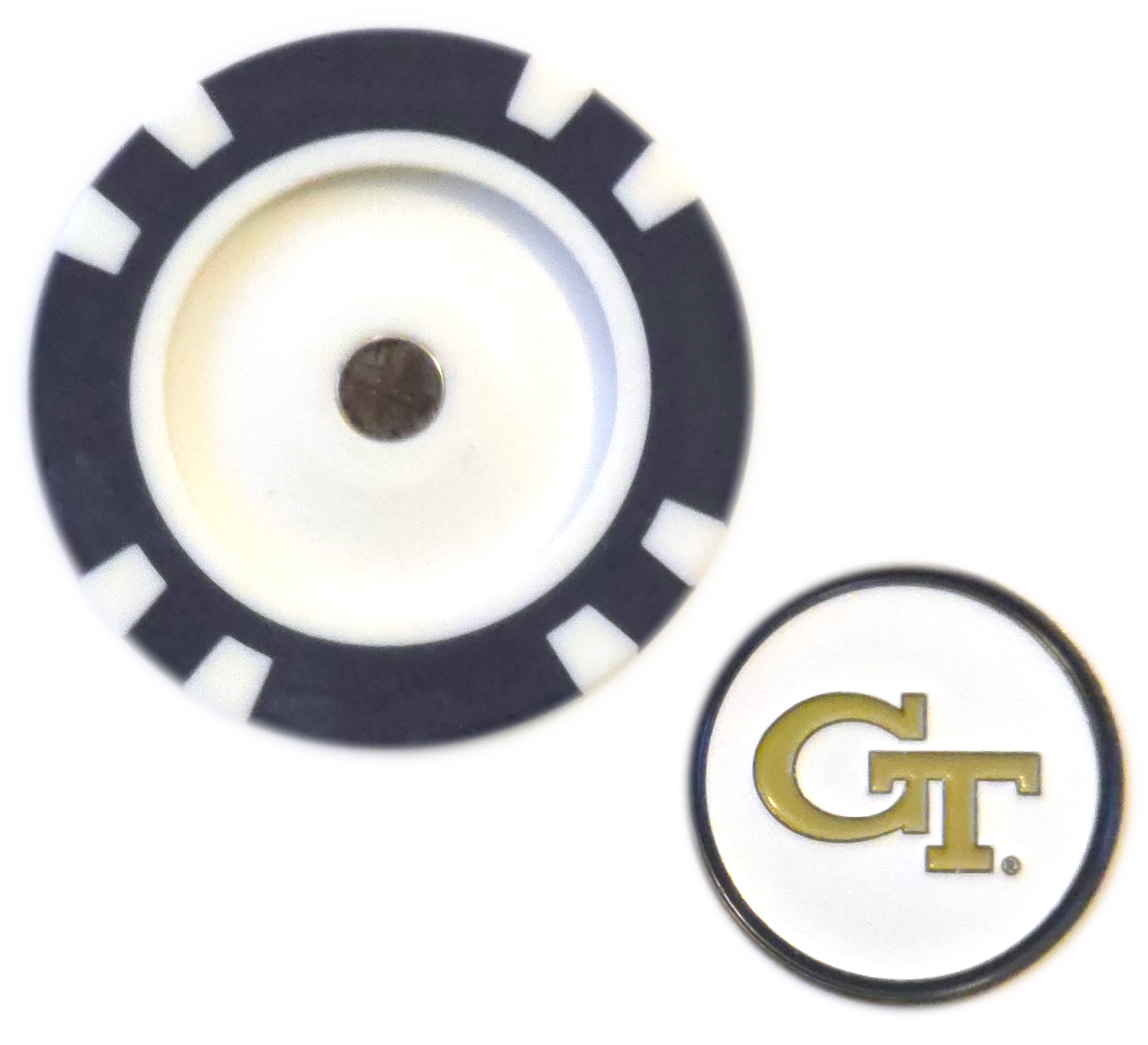Officially Licensed Georgia Tech Yellow Jackets Poker Chip Ball Marker