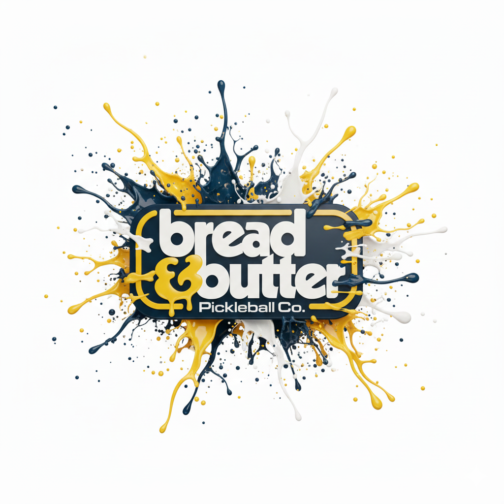 Bread & Butter Loco Elongated AZUL Blue Pickleball Paddle & Mad Pickler Cover
