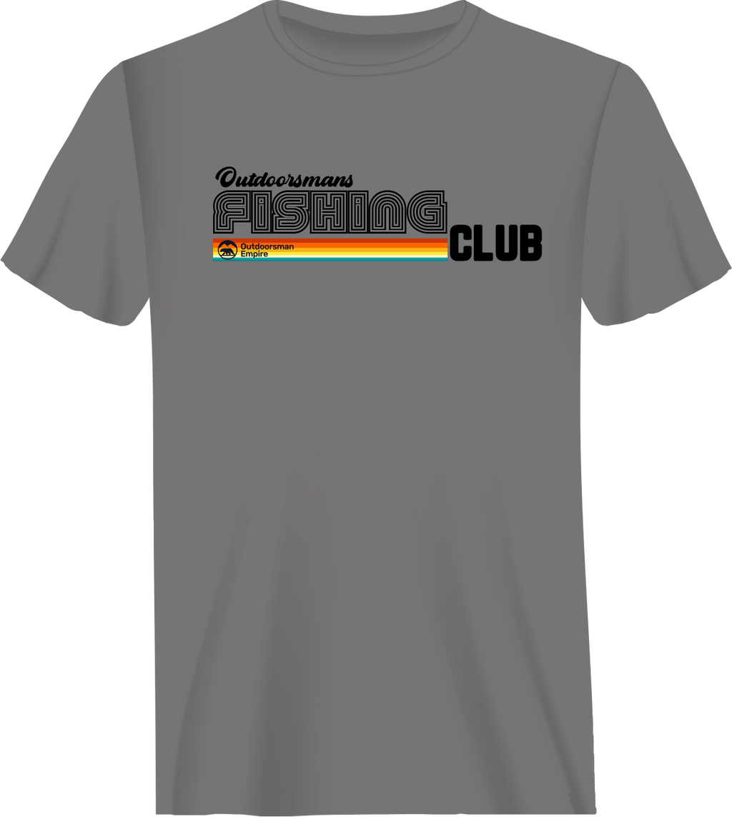 Outdoorsman Fishing Club Disco Man T-Shirt
