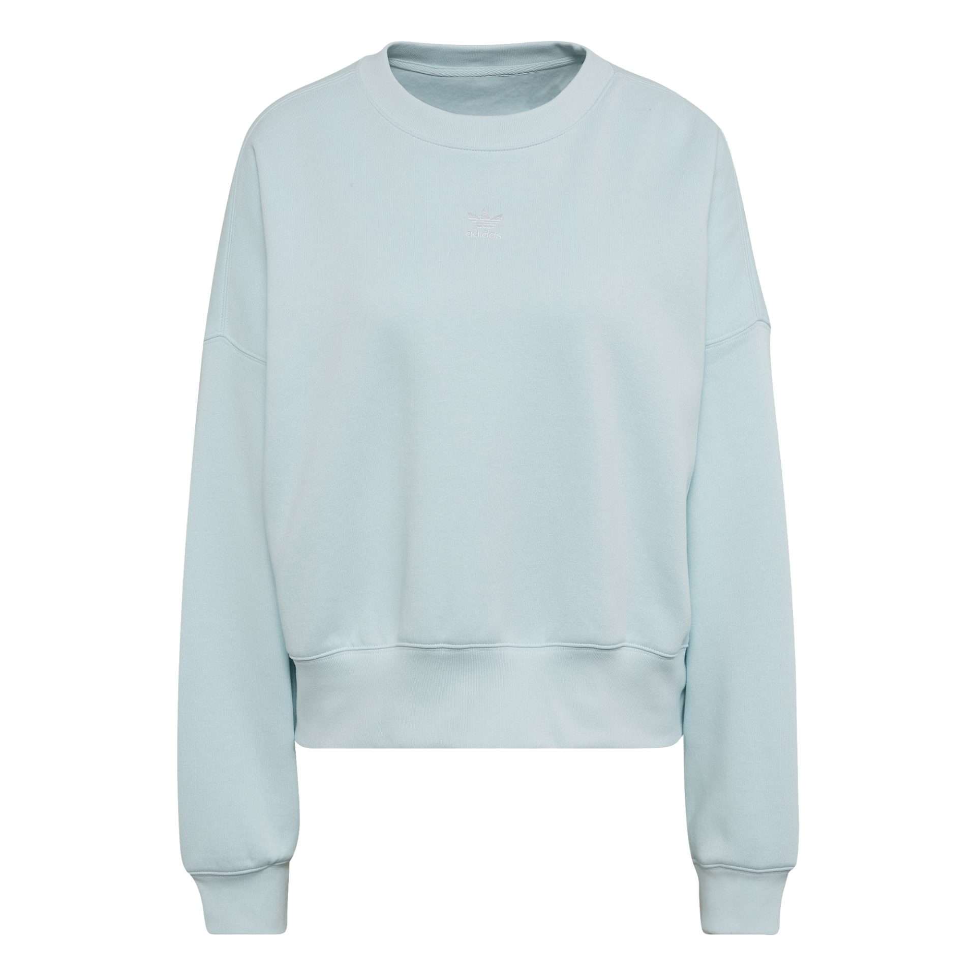 adidas Originals Men's Adicolor Essentials Trefoil Crewneck Sweatshirt - Almost Blue