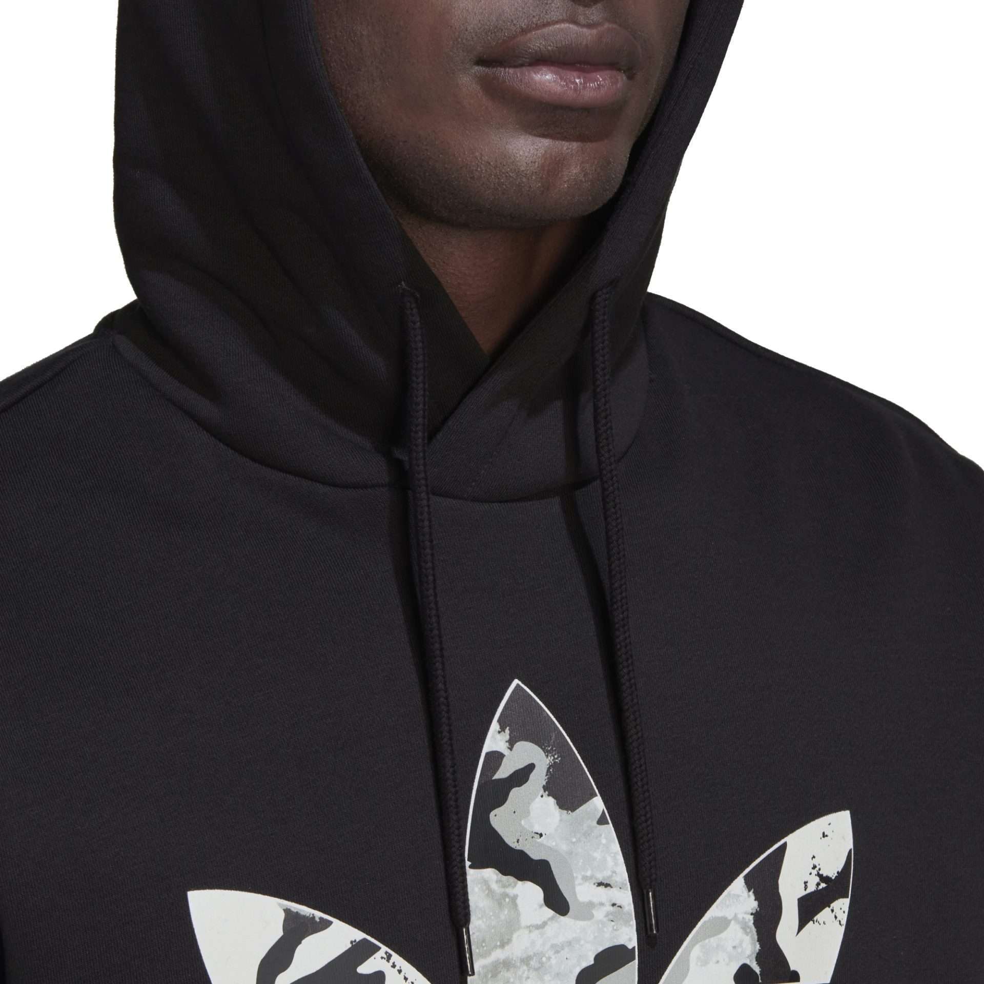 adidas Originals Men's Camo Series Infill Hoodie - Black