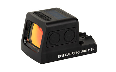 Holosun Technologies EPS Carry MRS |  Reflex Sight |  Multiple Reticle |  32 MOA Circle |  2 MOA Green Dot |  Aluminum Housing |  Matte Finish |  Black |  Solar with Internal Battery