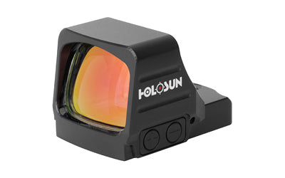 Holosun Technologies 407COMP |  Gold Dot |  Open Pistol Sight |  6 MOA Dot |  1X Magnification |  Anodized Finish |  Black