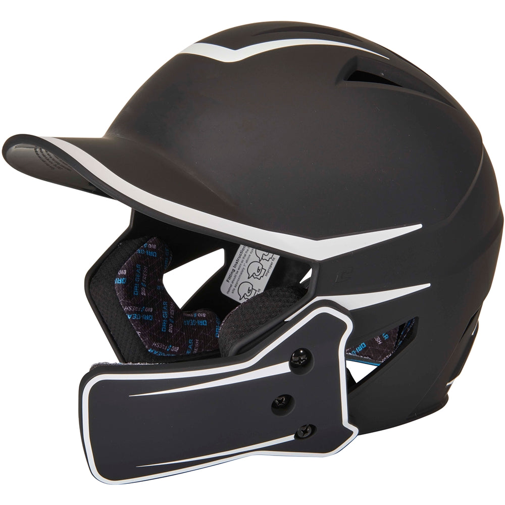 HX LEGEND PLUS 2-TONE BSBLL HELMET W/FLAP