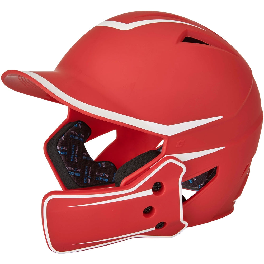 HX LEGEND PLUS 2-TONE BSBLL HELMET W/FLAP