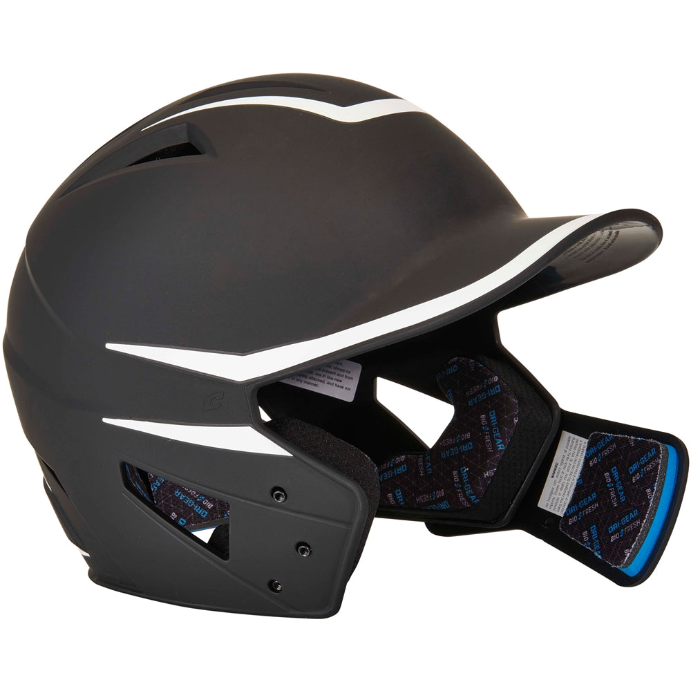HX LEGEND PLUS 2-TONE BSBLL HELMET W/FLAP