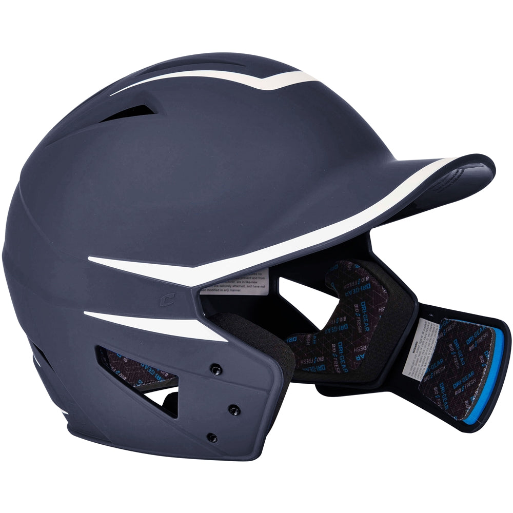 HX LEGEND PLUS 2-TONE BSBLL HELMET W/FLAP