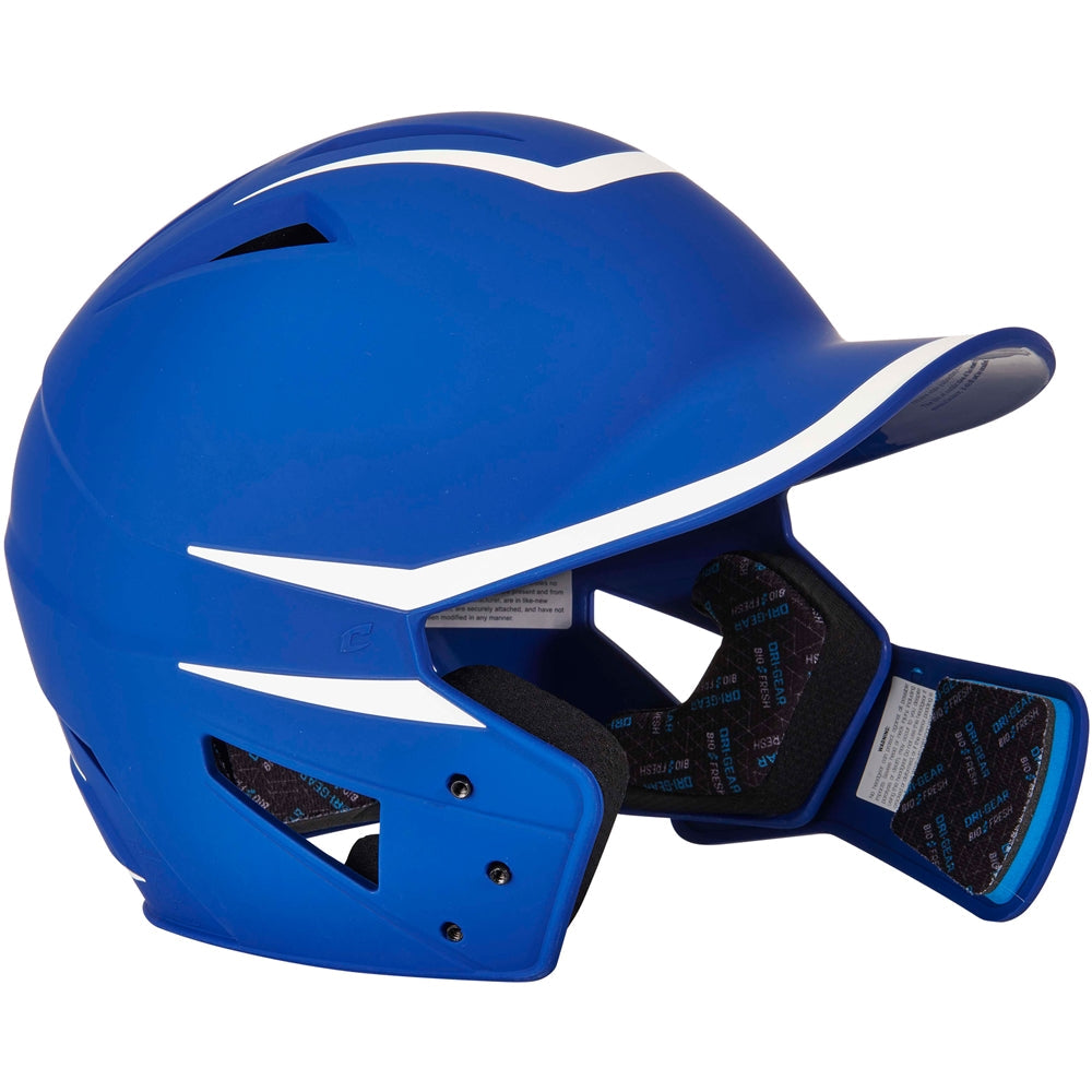 HX LEGEND PLUS 2-TONE BSBLL HELMET W/FLAP