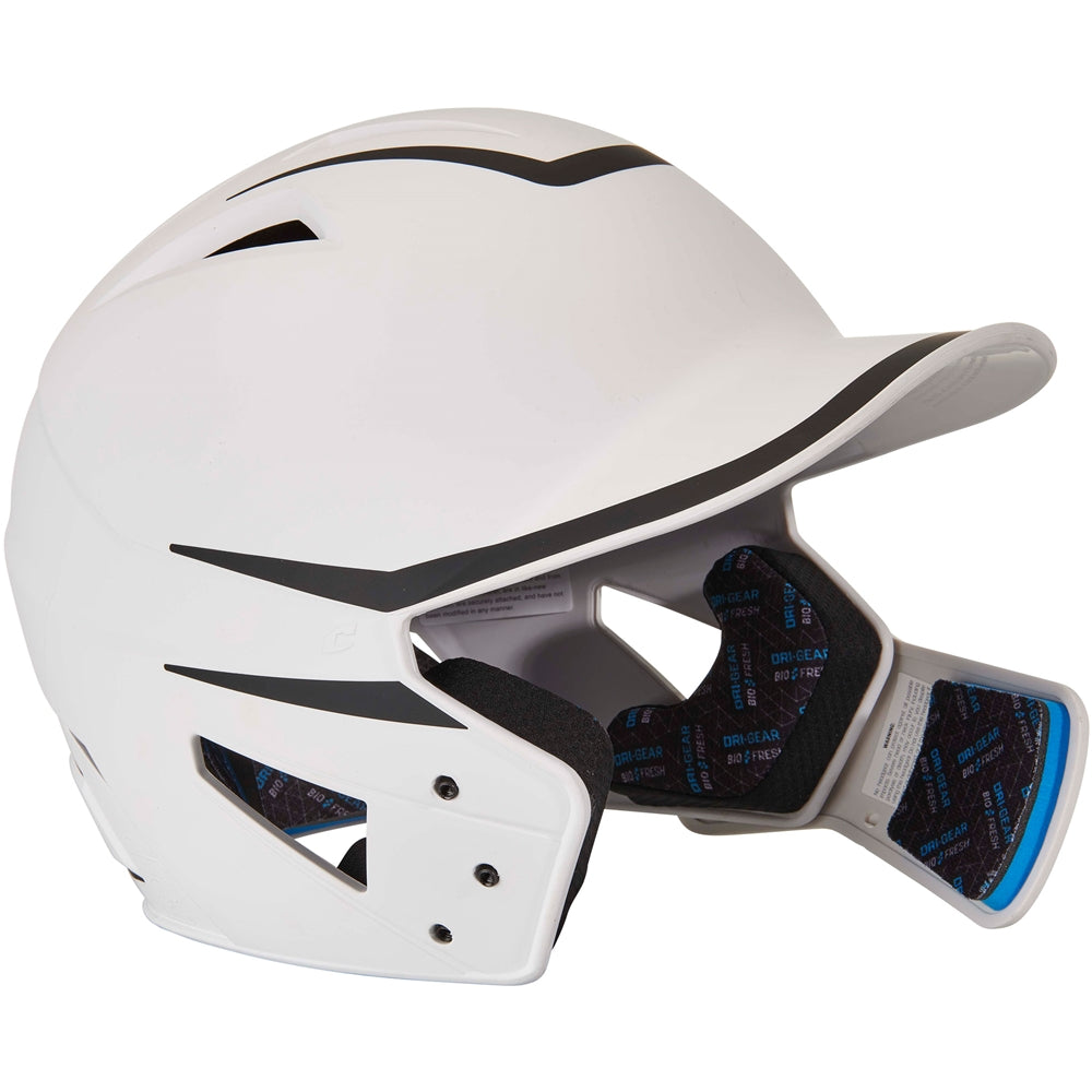 HX LEGEND PLUS 2-TONE BSBLL HELMET W/FLAP