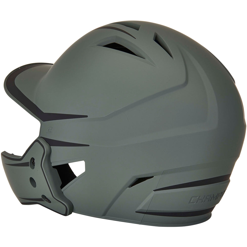 HX LEGEND PLUS 2-TONE BSBLL HELMET W/FLAP