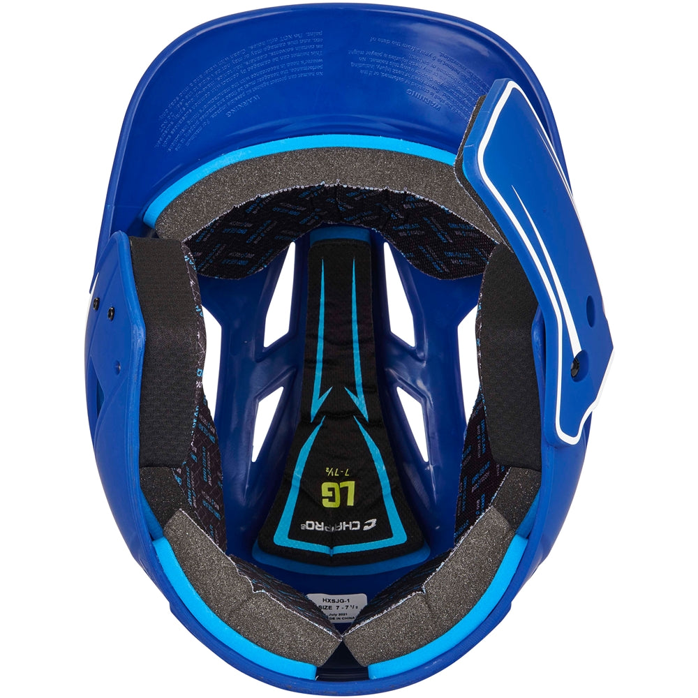 HX LEGEND PLUS 2-TONE BSBLL HELMET W/FLAP