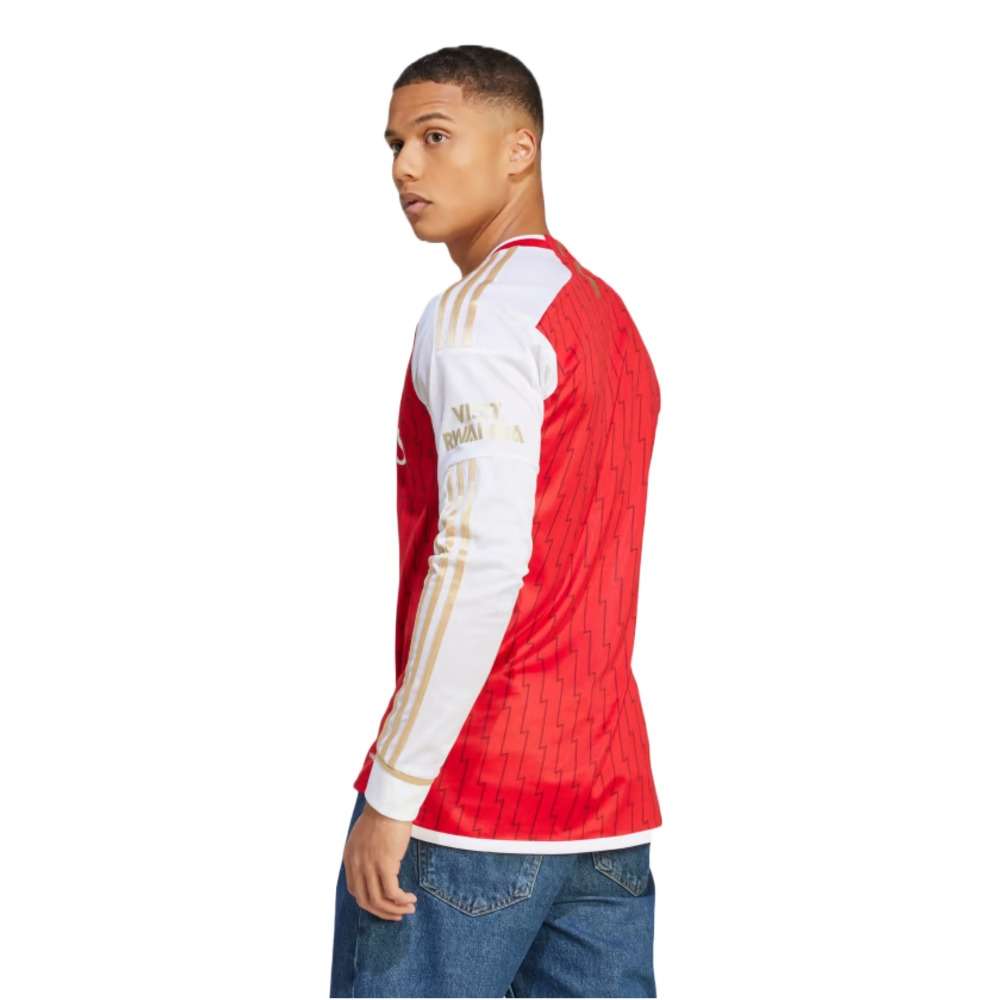 adidas ARSENAL 23/24 Long Sleeve Home Jersey - Red White