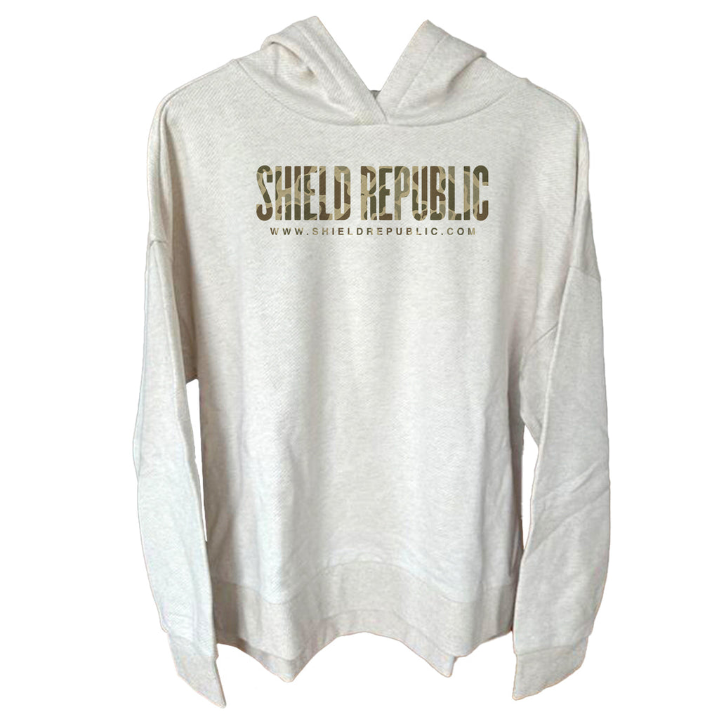Shield Republic Duck Camo Banner Text (Front)