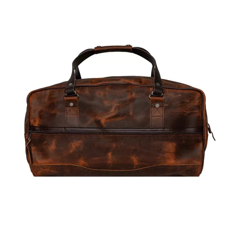 Heritage Leather Weekender Duffel
