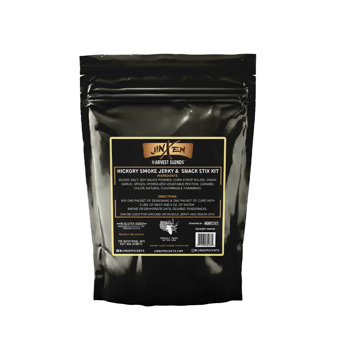 Hickory Smoke Jerky Seasoning & Snack Stix Kit