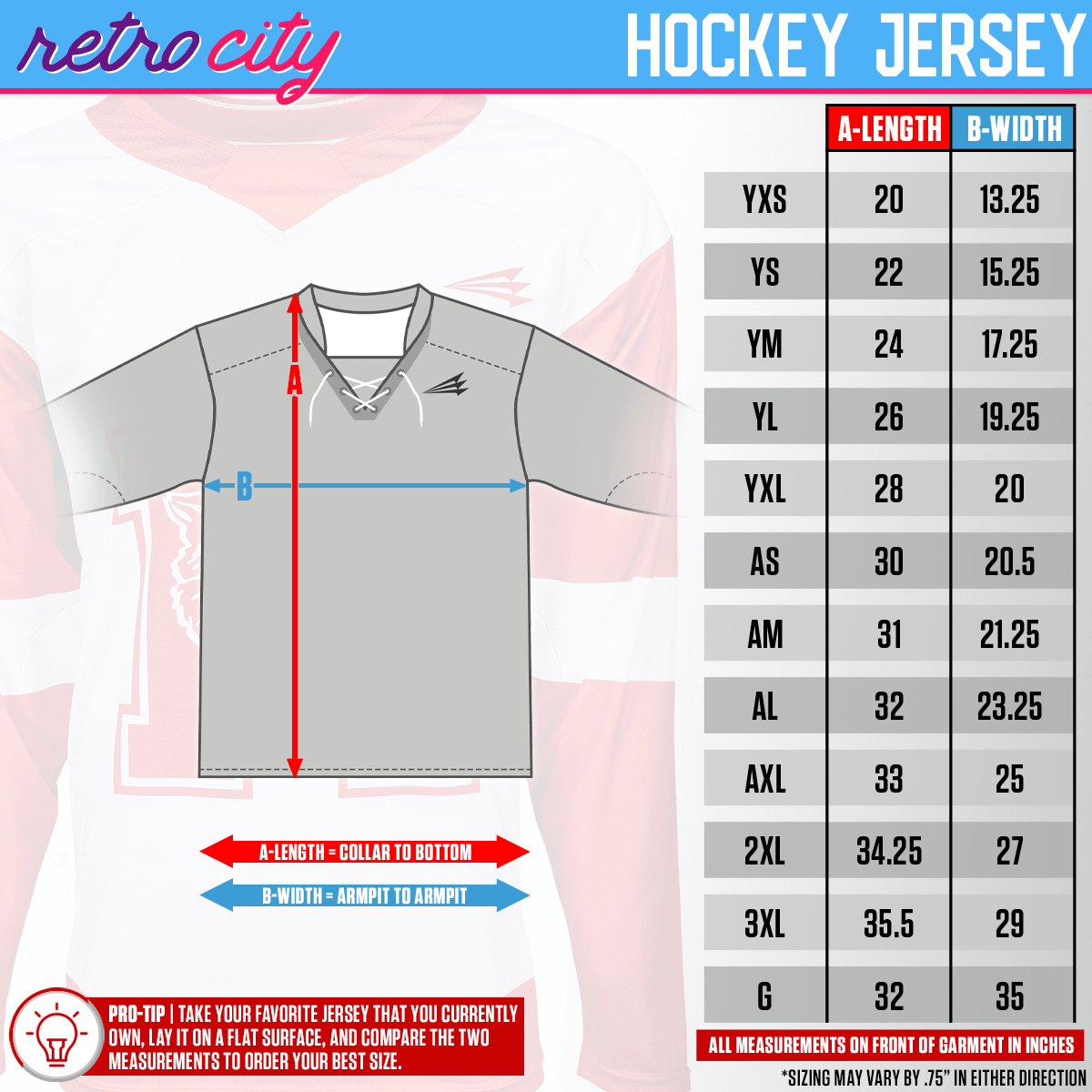 Elm Street Custom Lace-Up Hockey Jersey