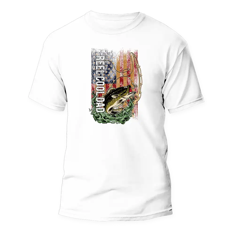 Reel Cool Dad Man T-Shirt