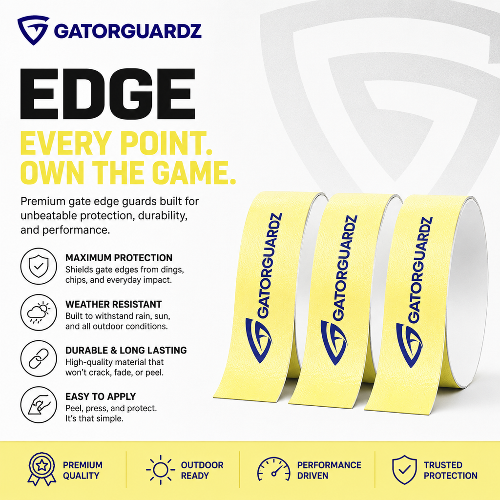 Pickleball Paddle Edge Guard Tape — Chip & Scratch Protection (3-Pack)