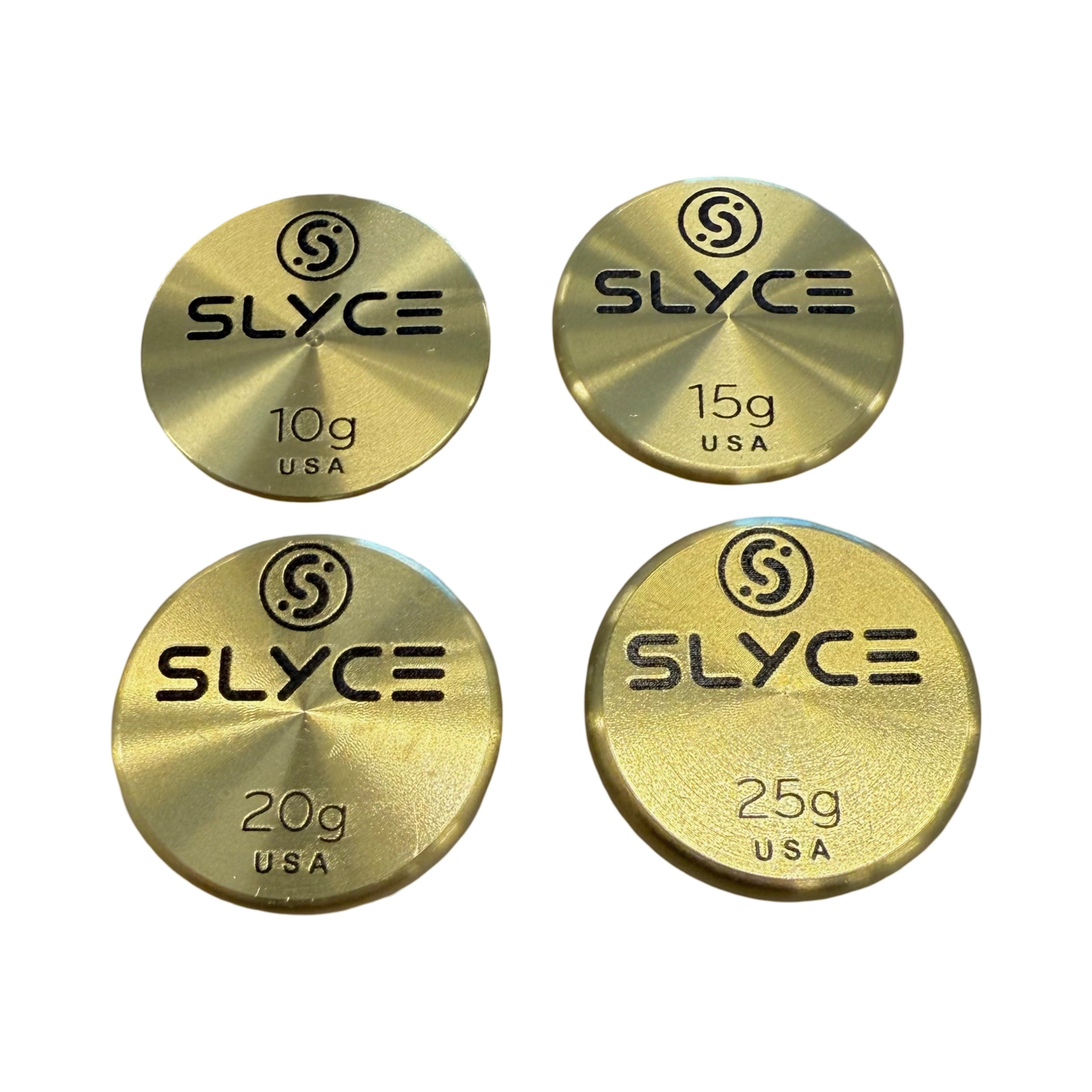 SLYCE SpeedCoins - Pickleball Paddle Handle Tuning Weights