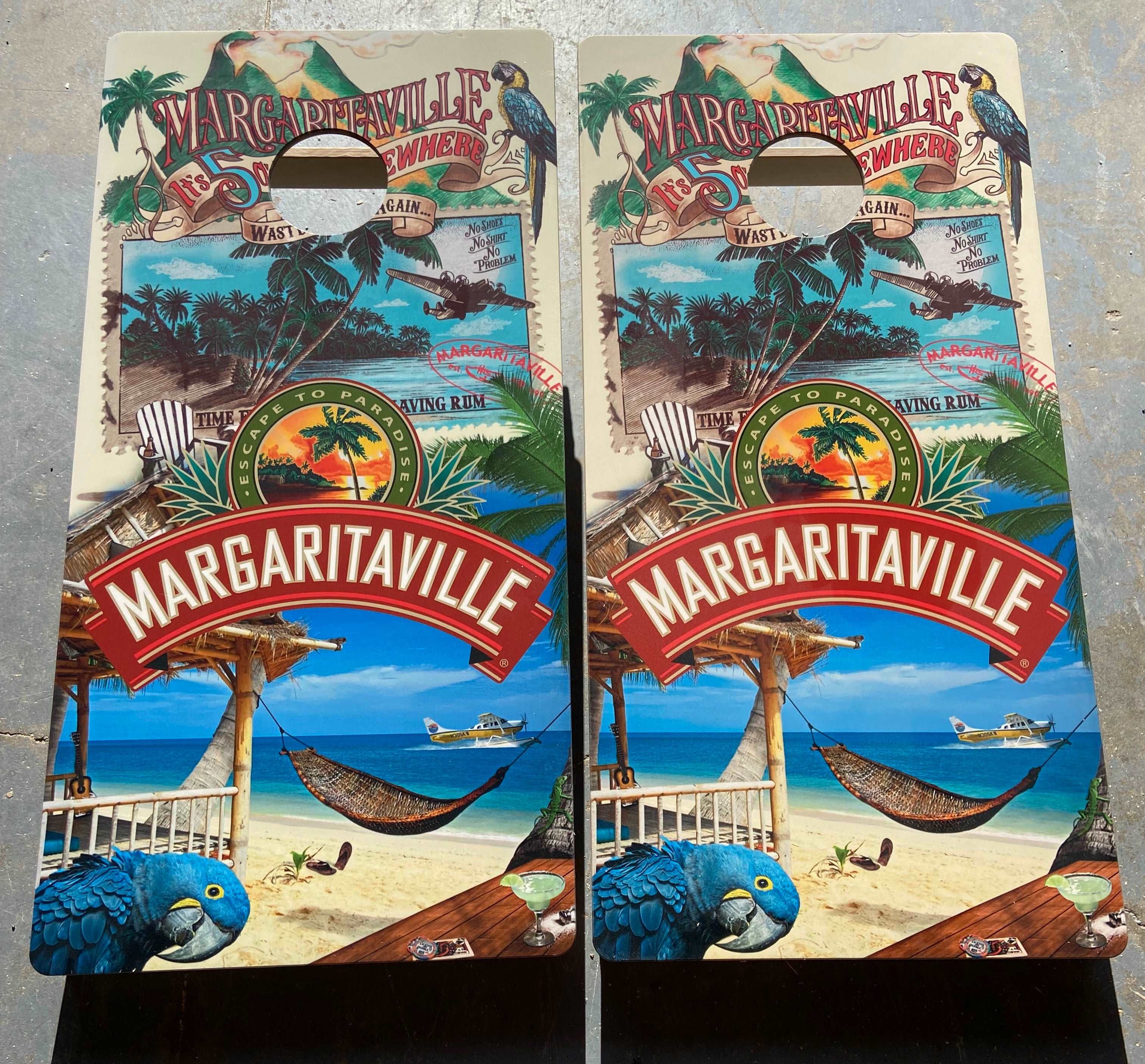Margaritaville Cornhole Boards