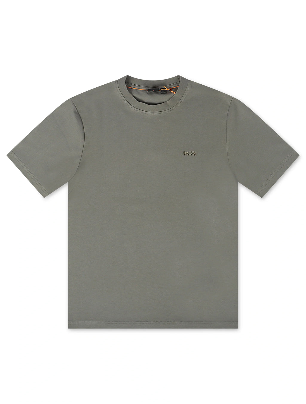 Boss Orange Interlock Tee - Open Gray