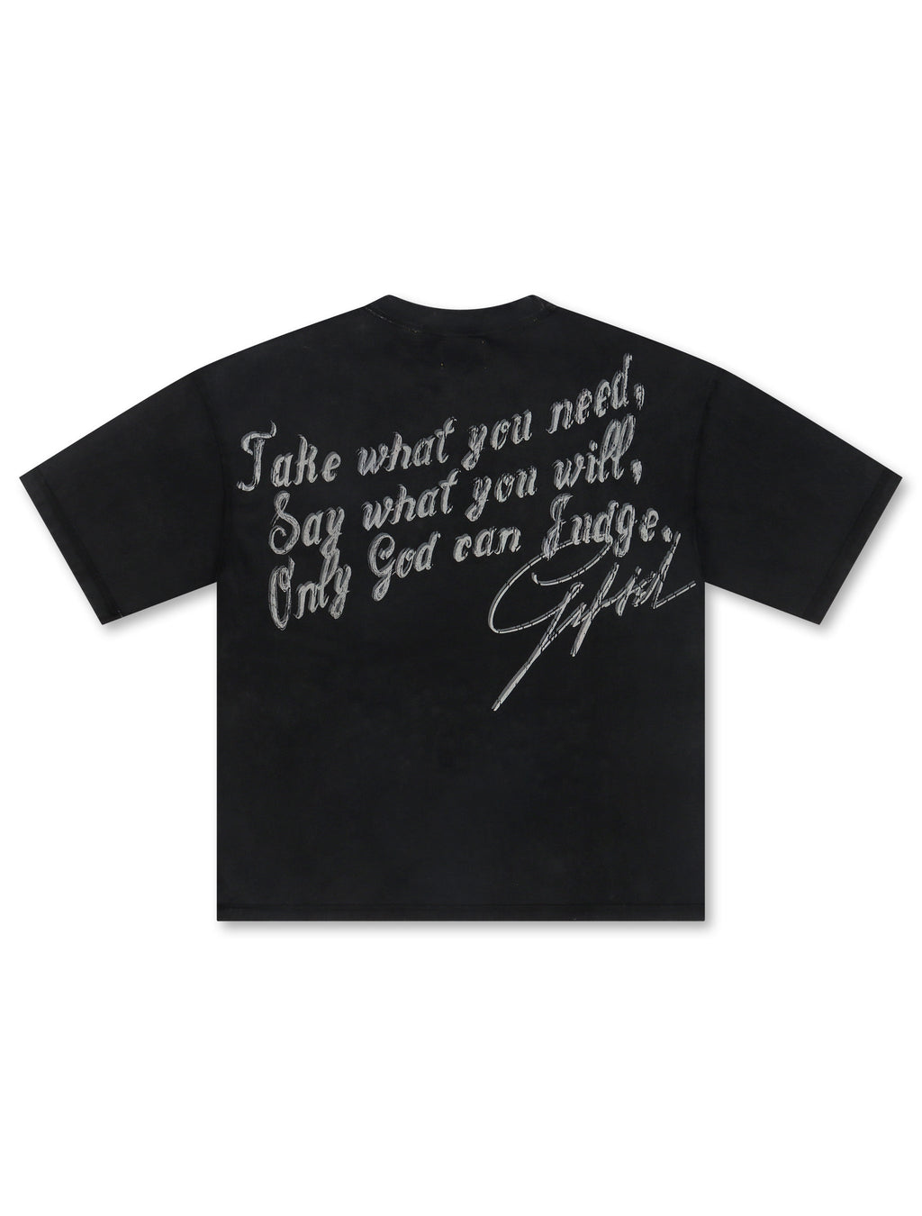 GFTD You What You Need Boxy Tee - Black