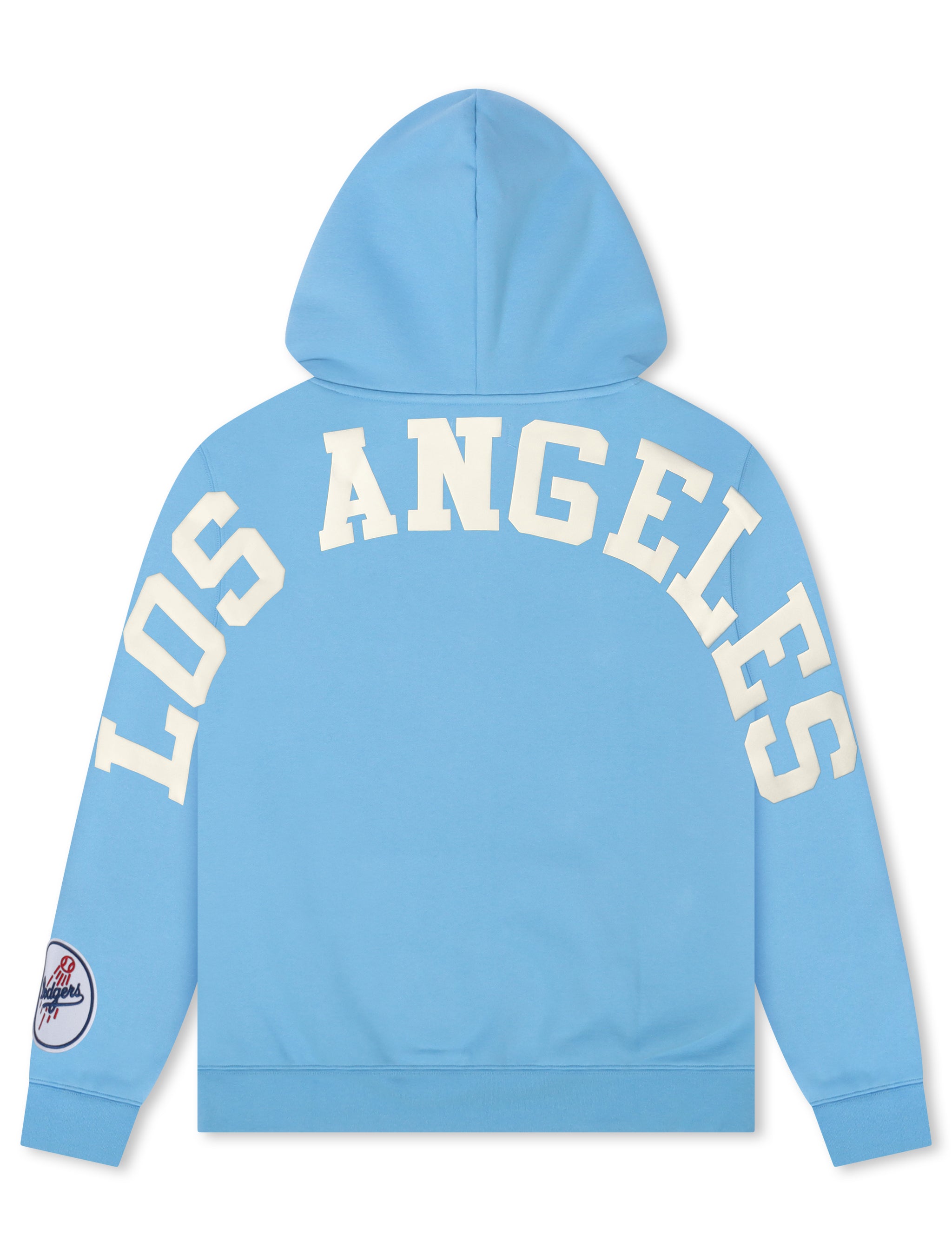 Pro Standard La Dodgers Wingspan Drop Shoulder Hoodie - University Blue