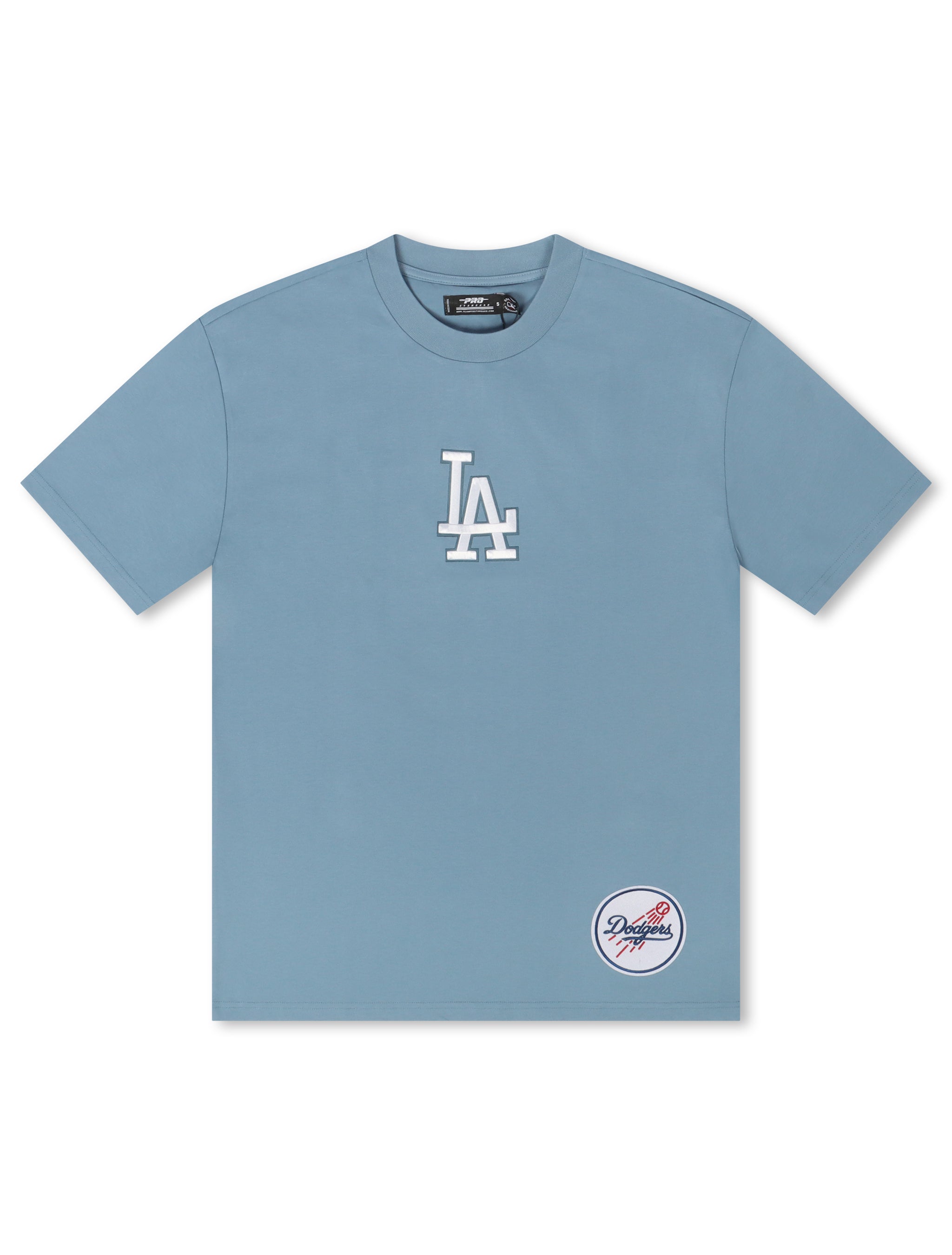 Pro Standard La Dodgers Wingspan Drop Shoulder Tee - Steel Blue