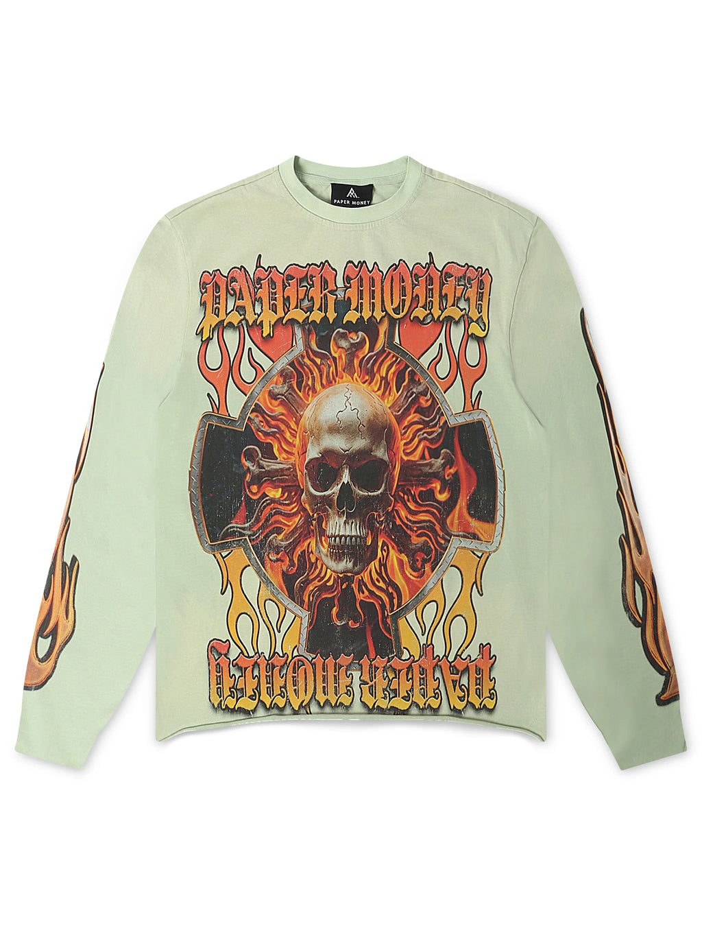 Paper Money Hellride Long Sleeve - Washed Sage